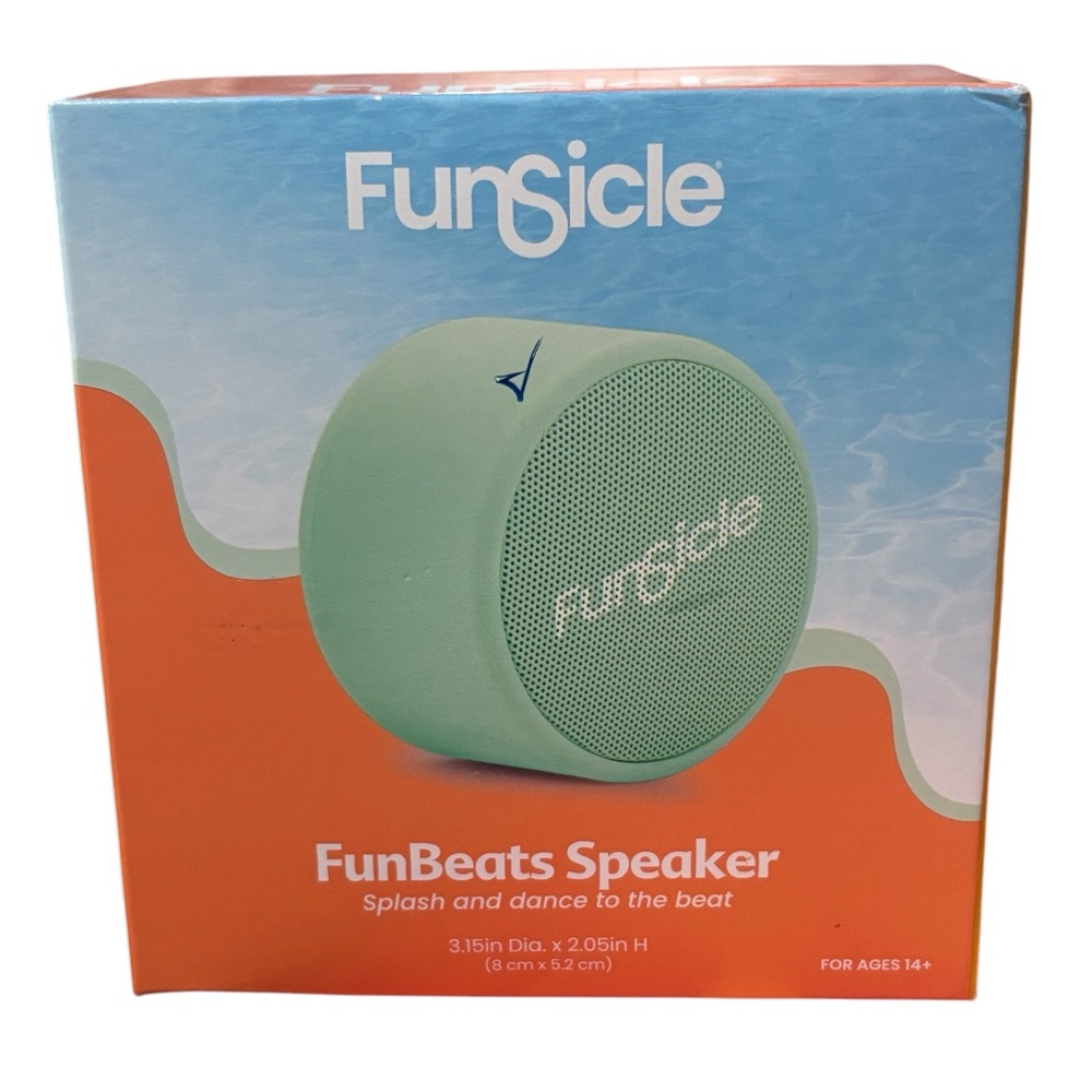 New Funsicle FunBeats Bluetooth Speaker